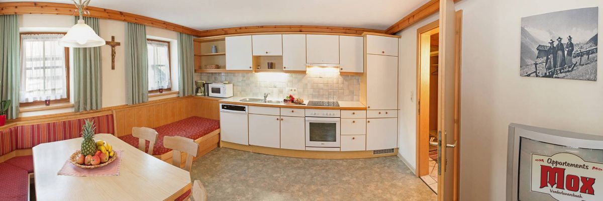 Ferienwohnung 01 - Voll ausgestattete Küche - Mox Appartements